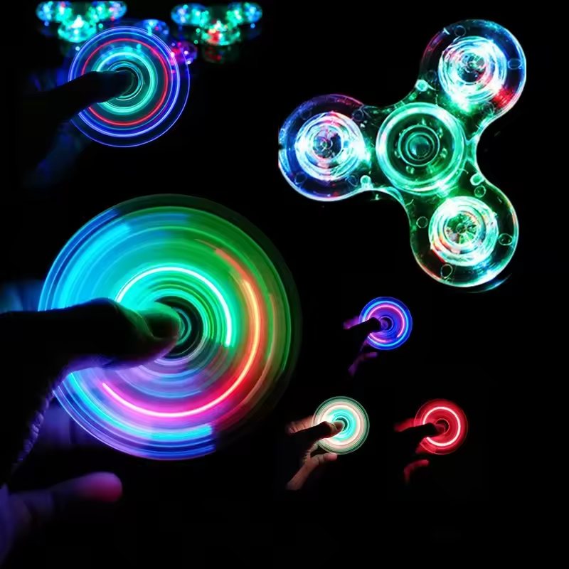 Fidget Spinner Bearing - Fidget Spinner LED Light Luminous Hand