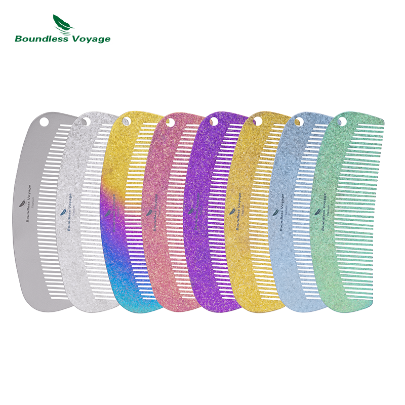 Comb Pocket Titanium - Boundless Voyage Titanium Comb Hair Bangs