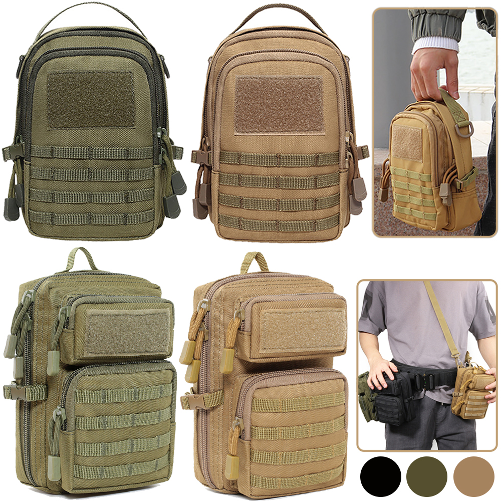 Edc Carry Pack - Tactical Molle Utility Pouch Outdoor Hiking