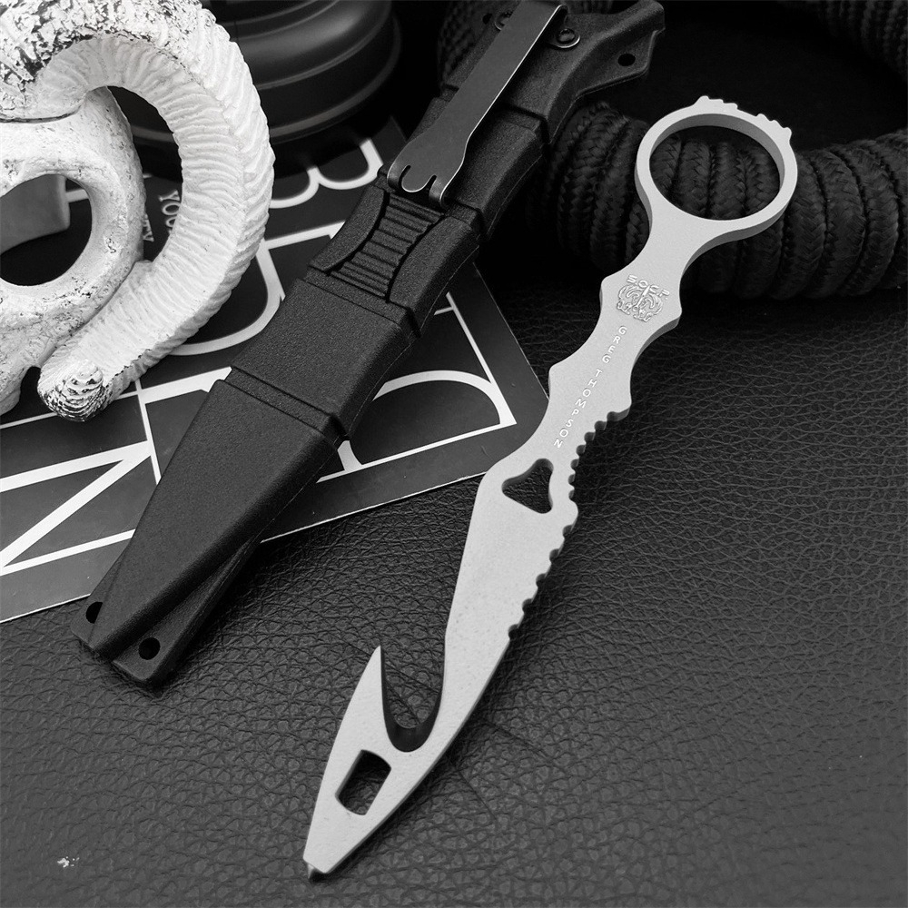 Edc Carry All - Outdoors Cutting Fixed Blade Knife 440c