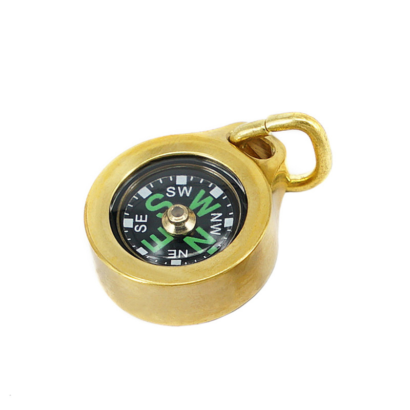 Titanium Alloy/Copper Luminous - Compass Keychain Mini avis et prix