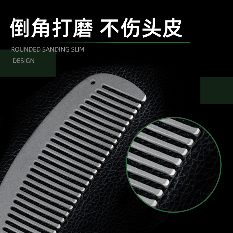 Pure Titanium Anti-Static Comb - Comb Pocket Titanium avis et prix