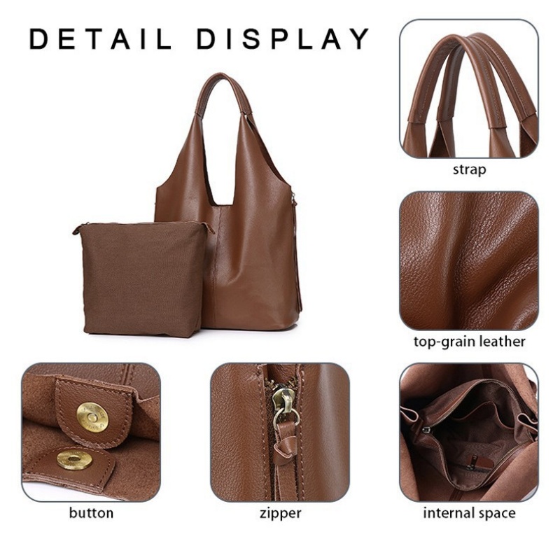 Luxury Cowhide Leather Women T - Edc Carry Bag avis et prix