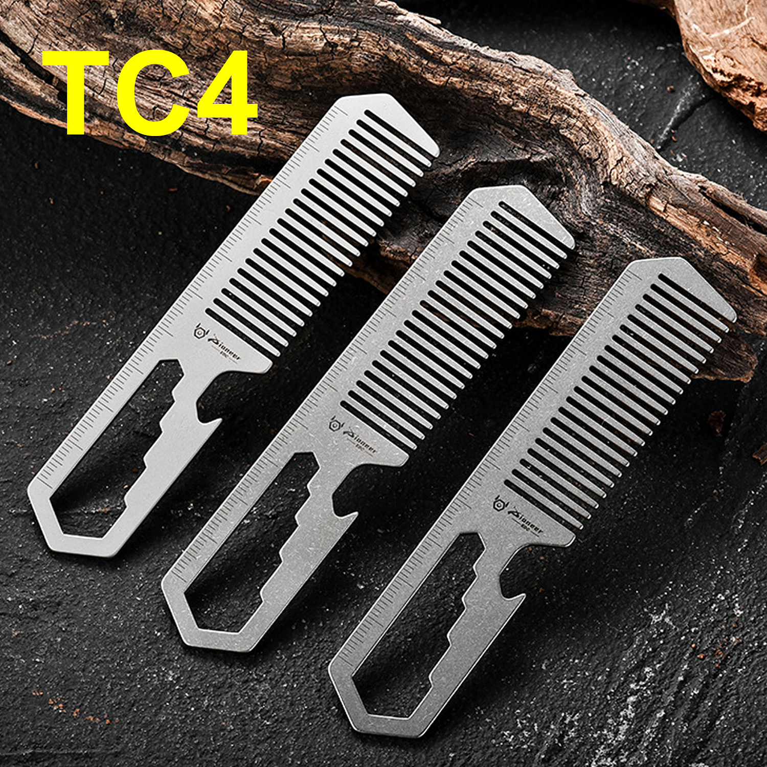 TC4 Titanium Alloy Comb, Bottl - Comb Pocket Titanium avis et prix