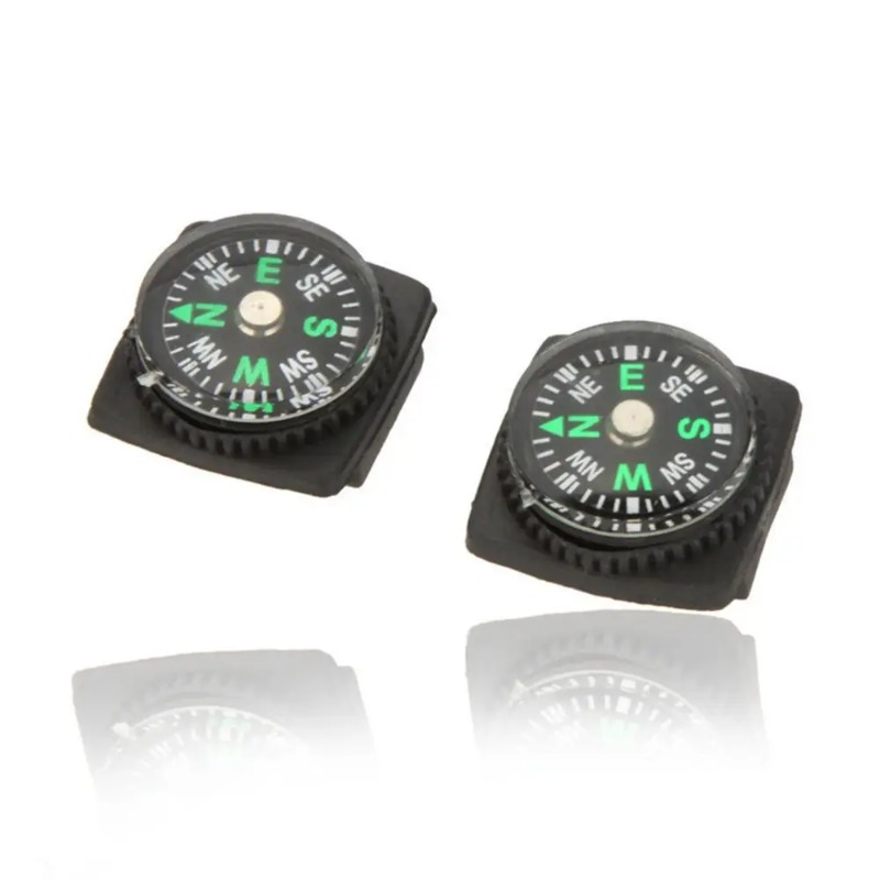 1/5pcs Mini Wristband Compass  - Compass Keychain Mini avis et prix