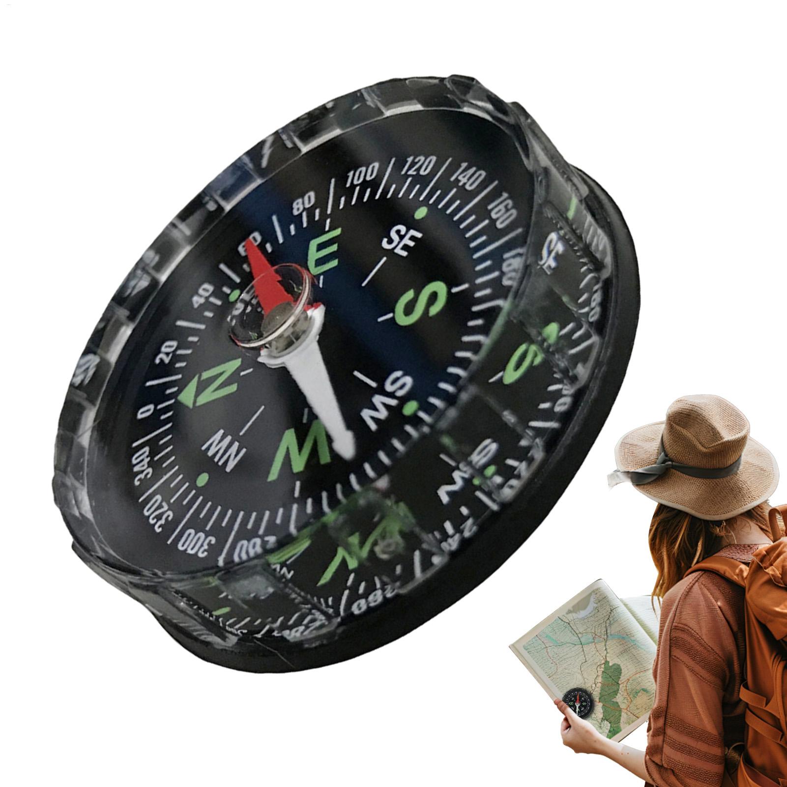 New Waterproof Hiking Compass, - Compass Keychain Mini avis et prix