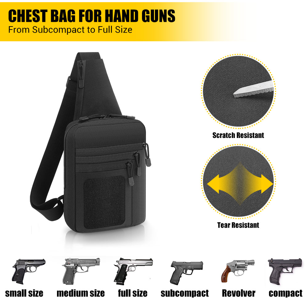 Tactical Pistol Gun Bag Concea - Edc Carry Gun avis et prix