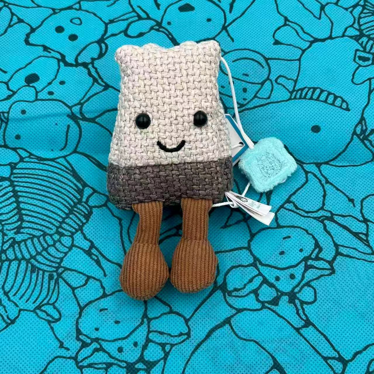 Plush Cotton Cat Candy Two Ton - Carabiner Keychain avis et prix