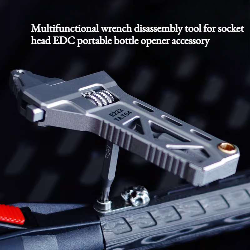 TC4 All-titanium Alloy Wrench  - Edc Carry All avis et prix