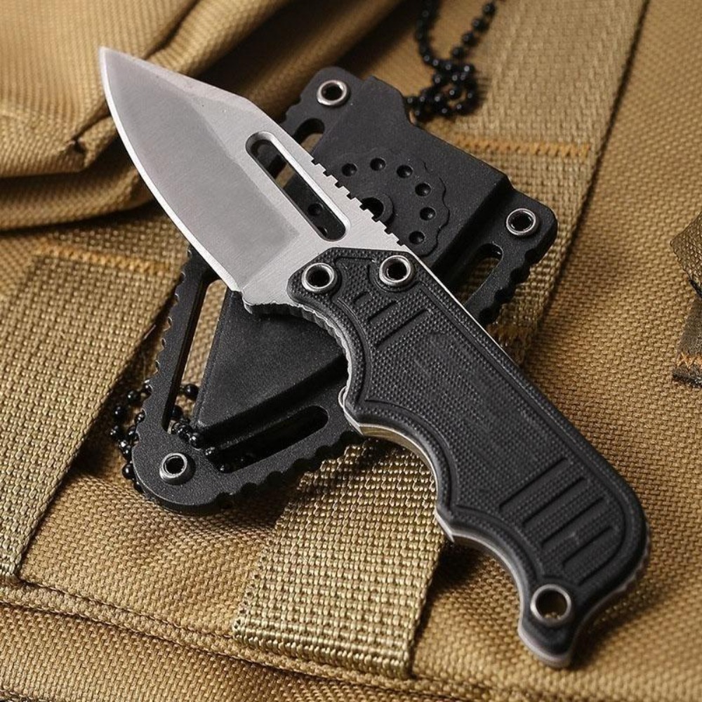 Portable Neck Knife with Kydex - Edc Carry Fixed Blade avis et prix