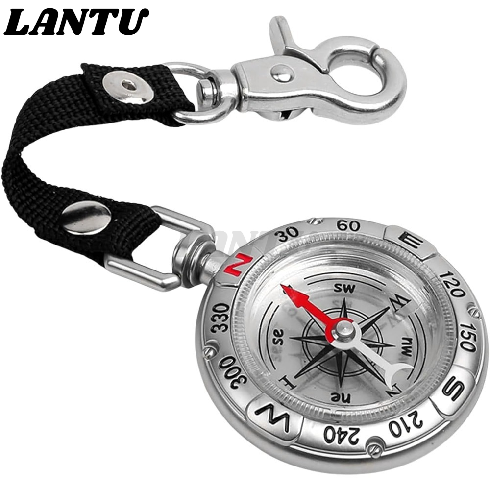 Waterproof Zinc Alloy Compass  - Compass Keychain Mini avis et prix