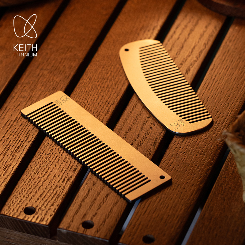 KEITH Titanium Purse Comb for  - Comb Pocket Titanium avis et prix