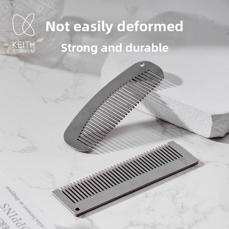 KEITH Titanium Purse Comb for  - Comb Pocket Titanium avis et prix
