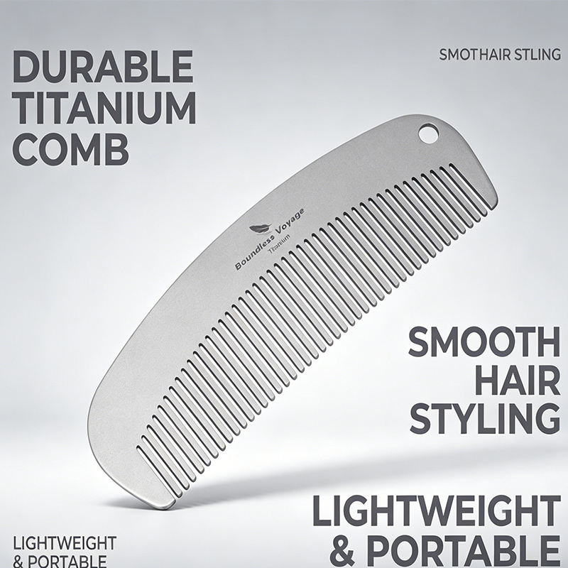 Boundless Voyage Titanium Comb - Comb Pocket Titanium avis et prix