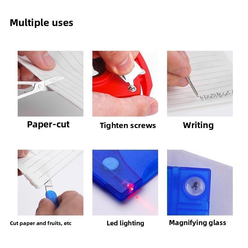 12 In 1 Pocket Credit Card Por - Multitool Credit Card avis et prix