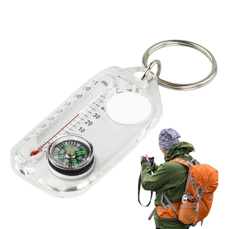 Mini Keychain multifunction Ca - Compass Keychain Mini avis et prix