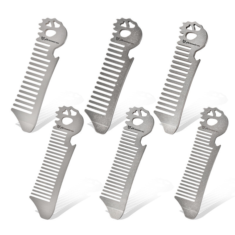 Titanium alloy comb with bottl - Comb Pocket Titanium avis et prix