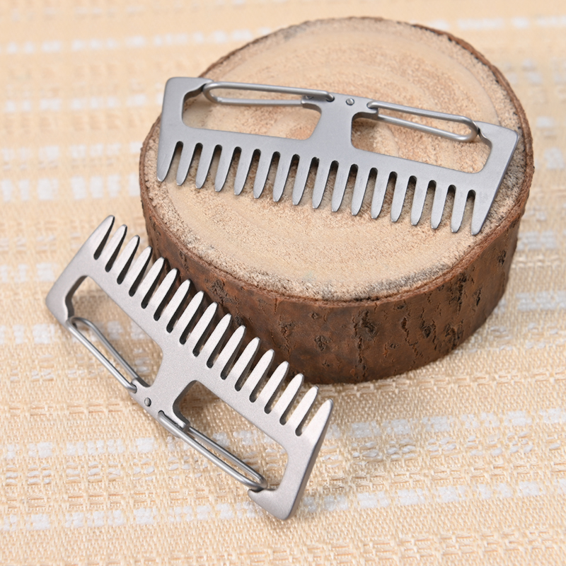 Titanium Alloy Comb EDC Multi- - Comb Pocket Titanium avis et prix