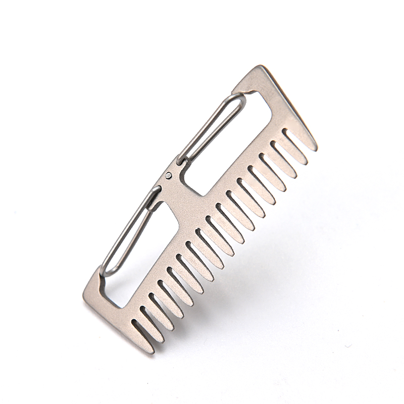 Titanium Alloy Comb EDC Multi- - Comb Pocket Titanium avis et prix