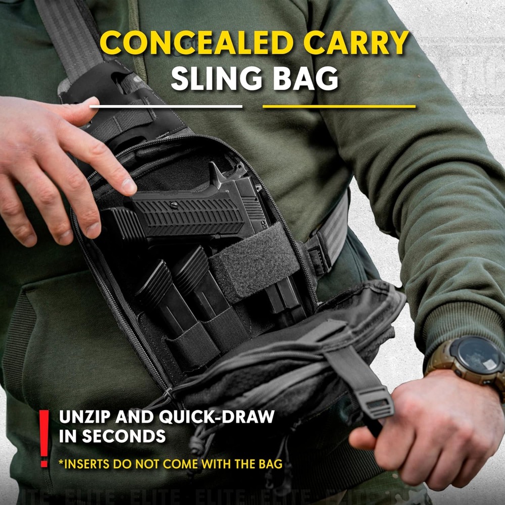 EDC Tactical Sling Bag - Cross - Edc Carry Bag For Men avis et prix