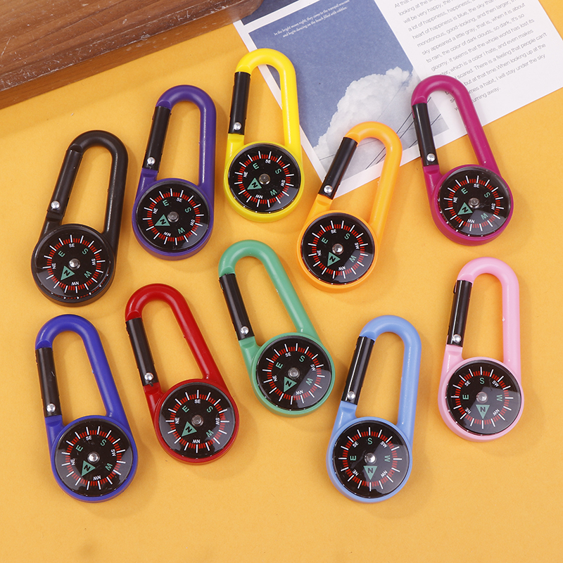 Outdoor ABS Mini Compass Carab - Compass Keychain Mini avis et prix