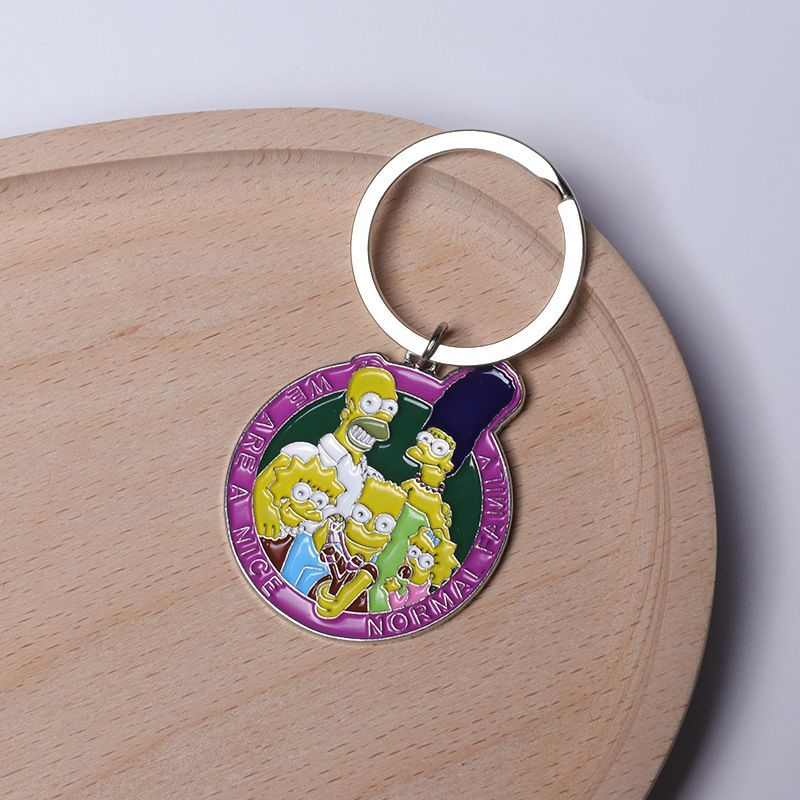 The Simpsons Anime Keychain Cu - Carabiner Keychain avis et prix