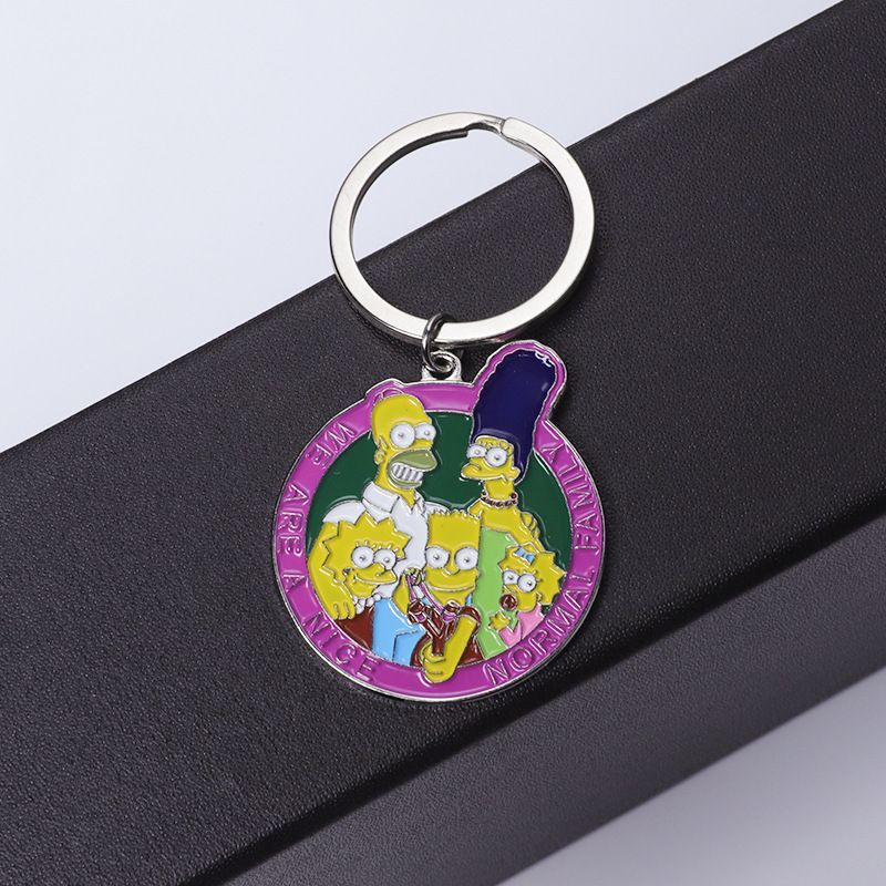 The Simpsons Anime Keychain Cu - Carabiner Keychain avis et prix