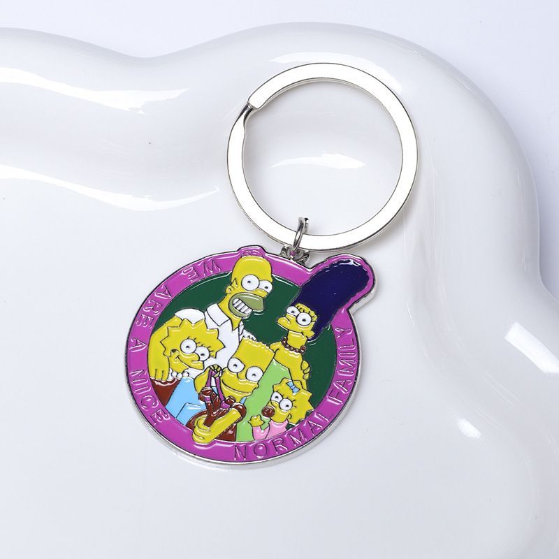 The Simpsons Anime Keychain Cu - Carabiner Keychain avis et prix