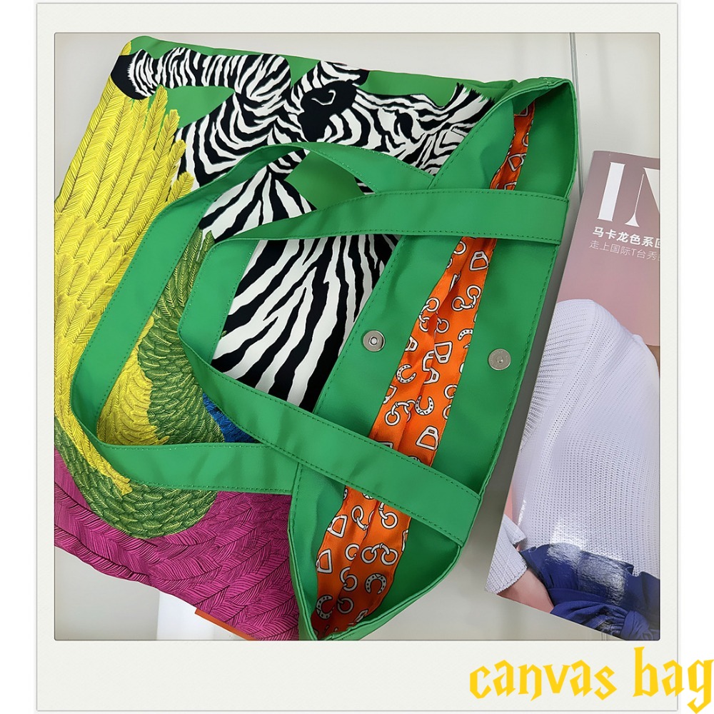 Fashion Multi-color Canvas Bag - Edc Carry Bag avis et prix