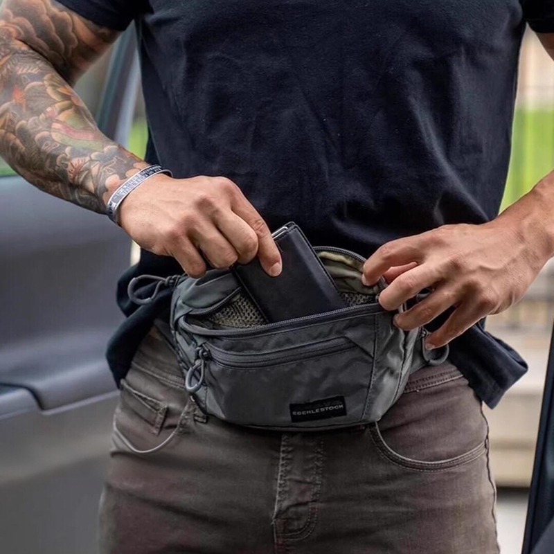 Mens Belt Bag with Adjustable  - Edc Carry Bag For Men avis et prix
