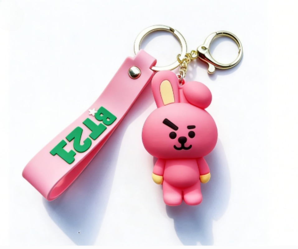 New BT21 Koya RJ Shooky Cooky  - Carabiner Keychain avis et prix