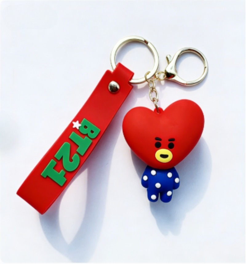 New BT21 Koya RJ Shooky Cooky  - Carabiner Keychain avis et prix