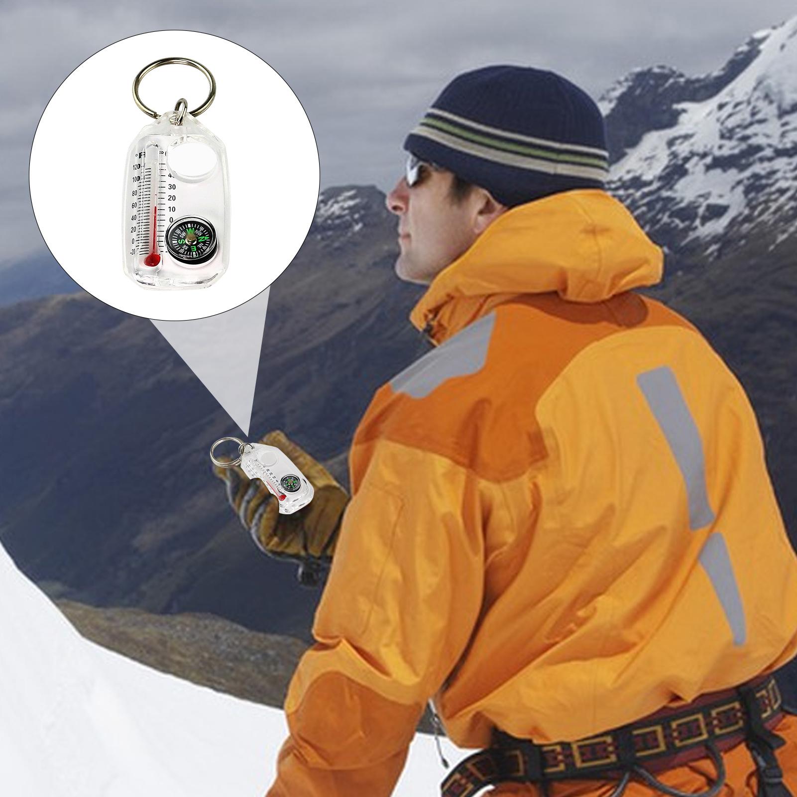 3in 1Pocket Survival Compass M - Compass Keychain Mini avis et prix