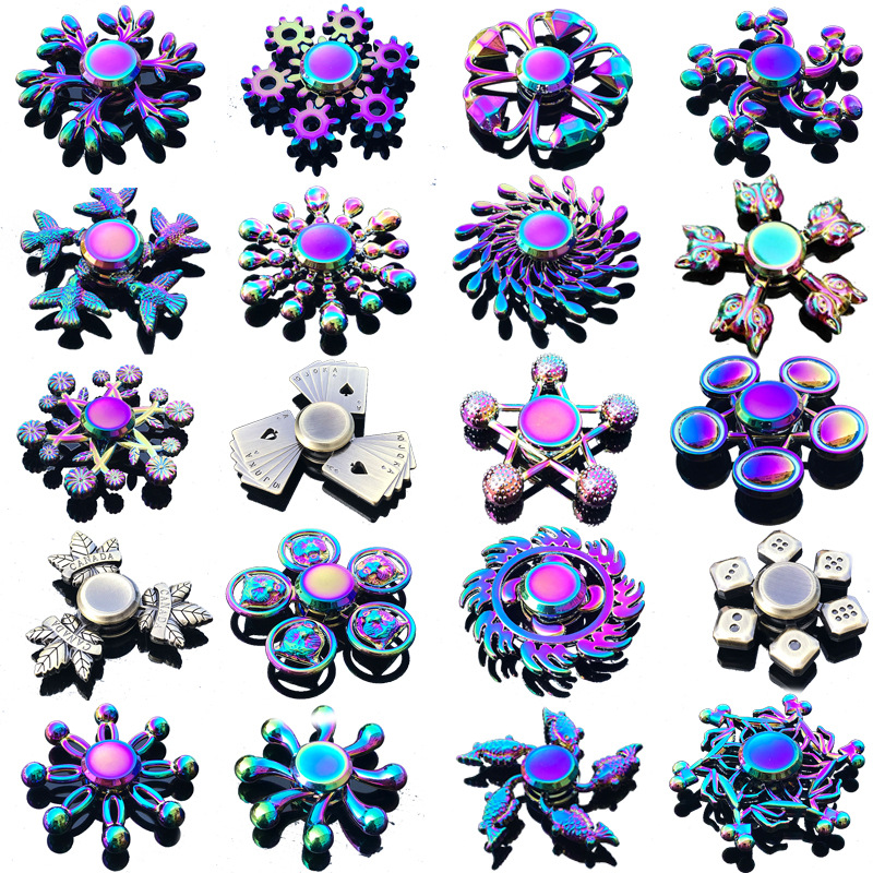 Rainbow Fidget Metal Spinner C - Fidget Spinner Bearing avis et prix