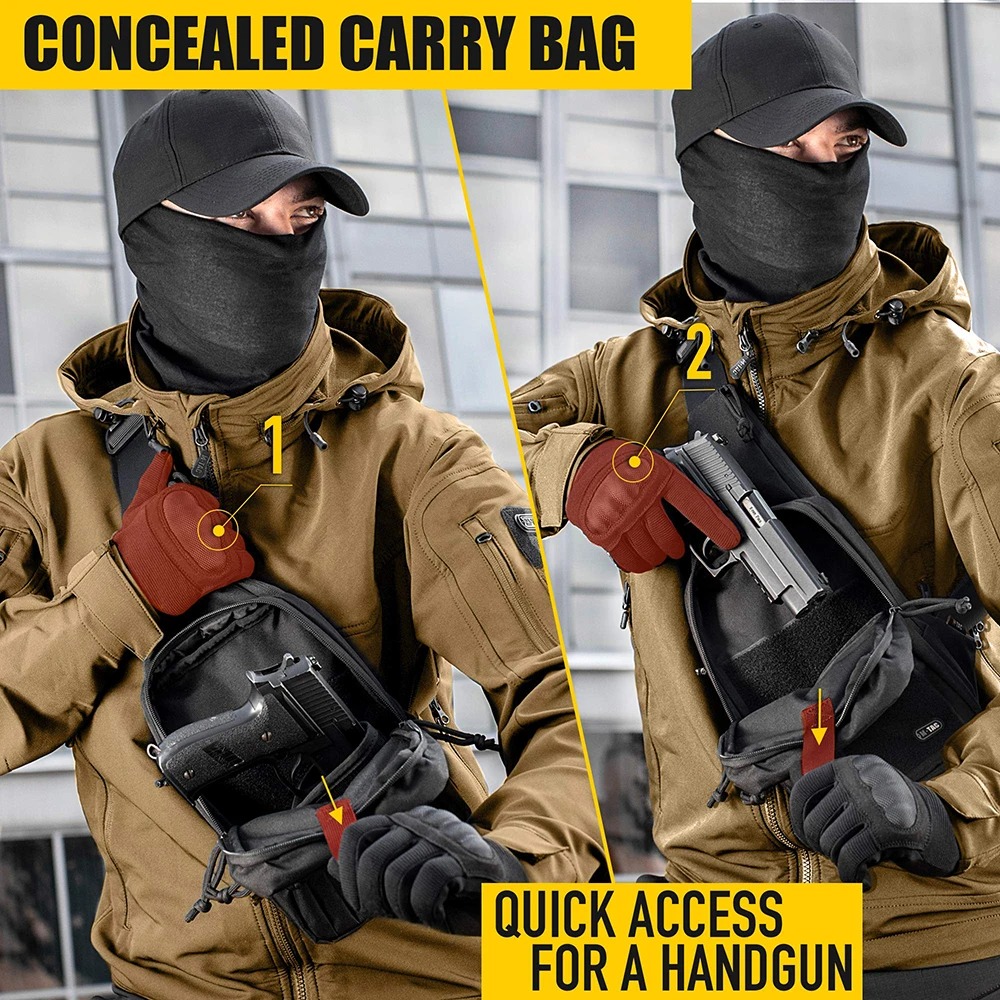 Hunting Crossbody Sling Bag |  - Edc Carry All avis et prix