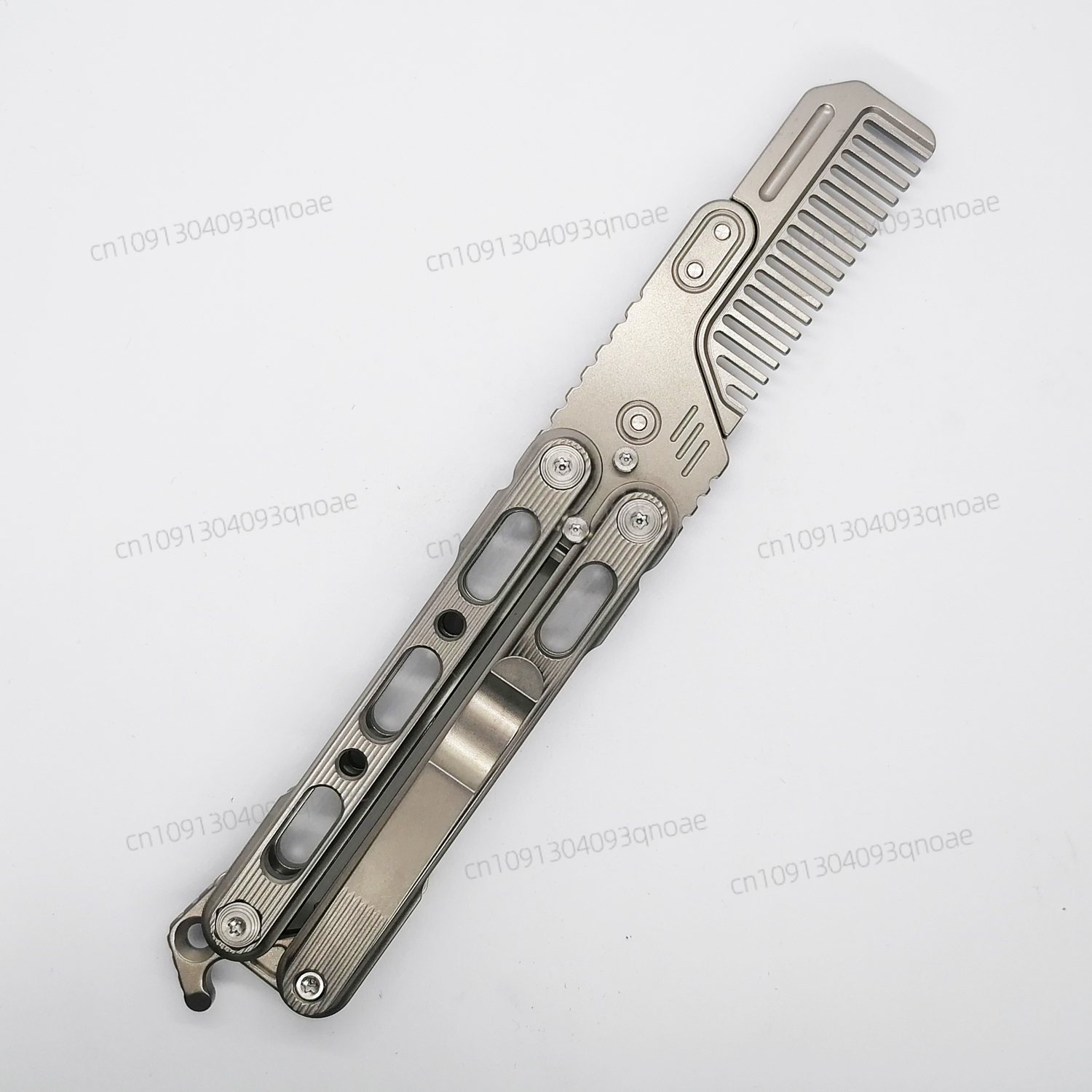 Titanium Alloy Comb EDC Pocket - Comb Pocket Titanium avis et prix
