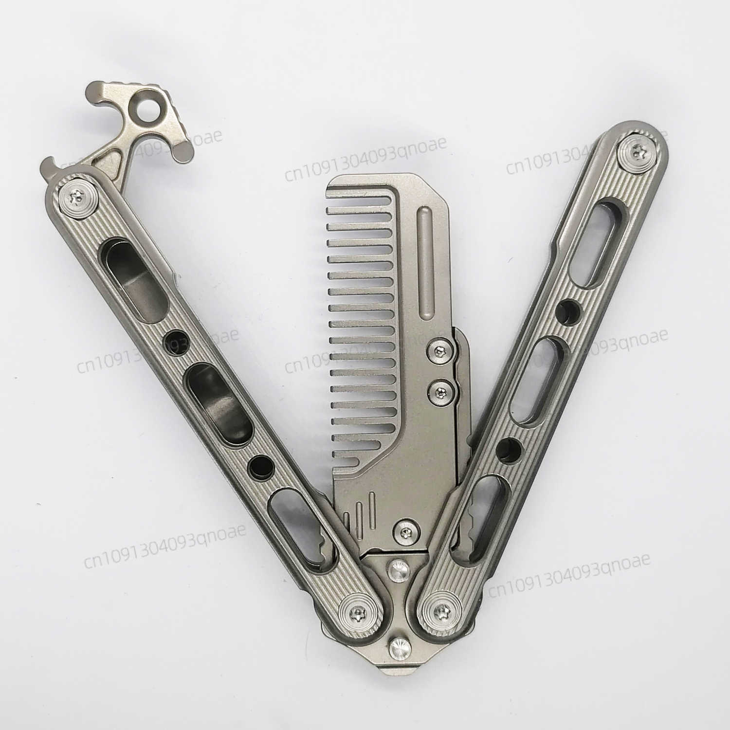 Titanium Alloy Comb EDC Pocket - Comb Pocket Titanium avis et prix