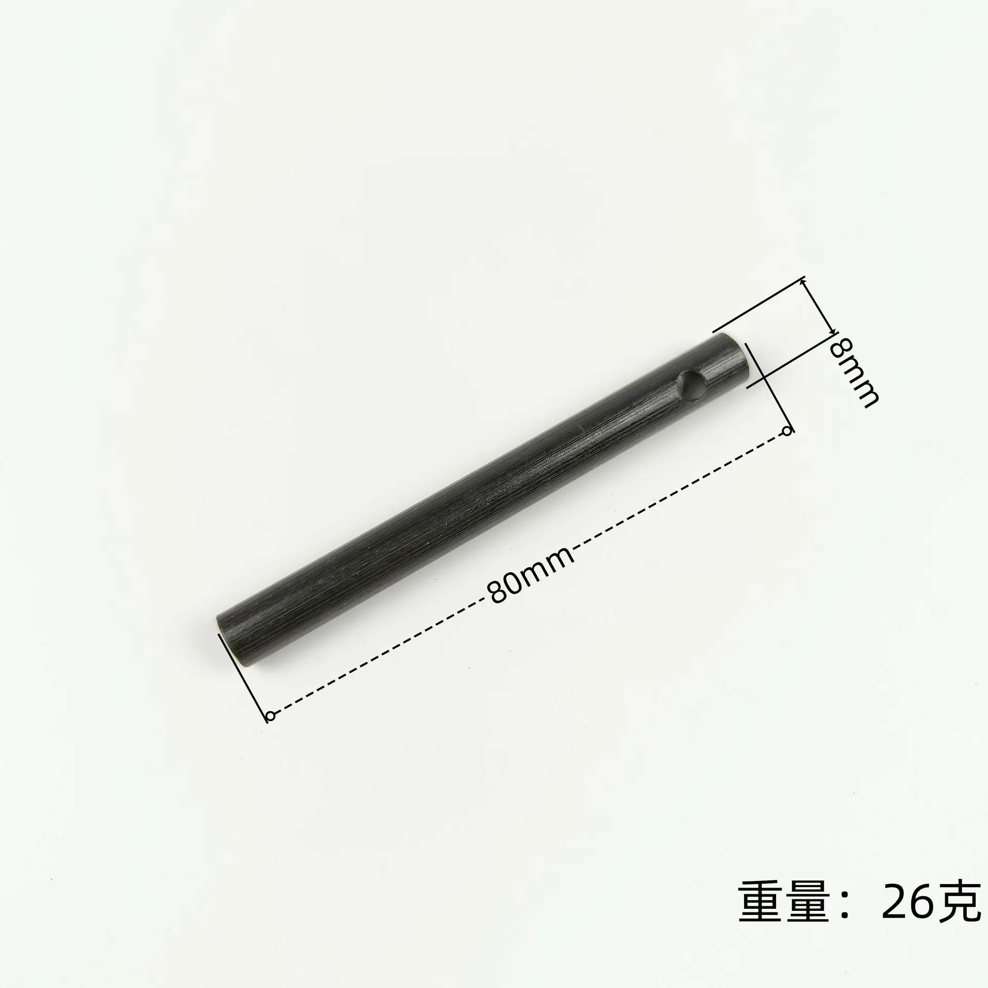 2PCS 8 * 80mm Perforated Campi - Ferro Rod Striker avis et prix