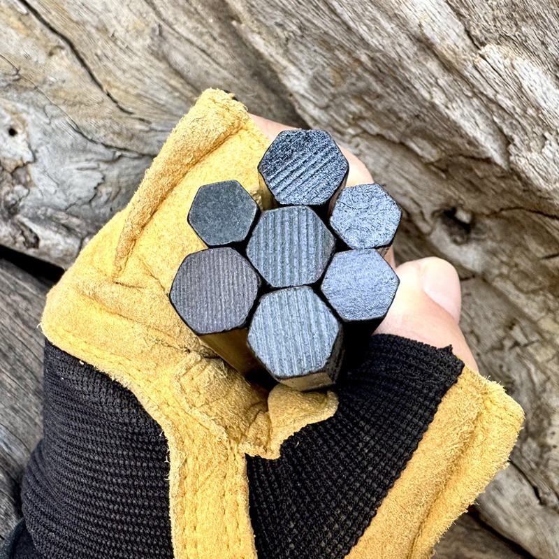 Hand Woven Rope Hexagonal Flin - Ferro Rod Striker avis et prix