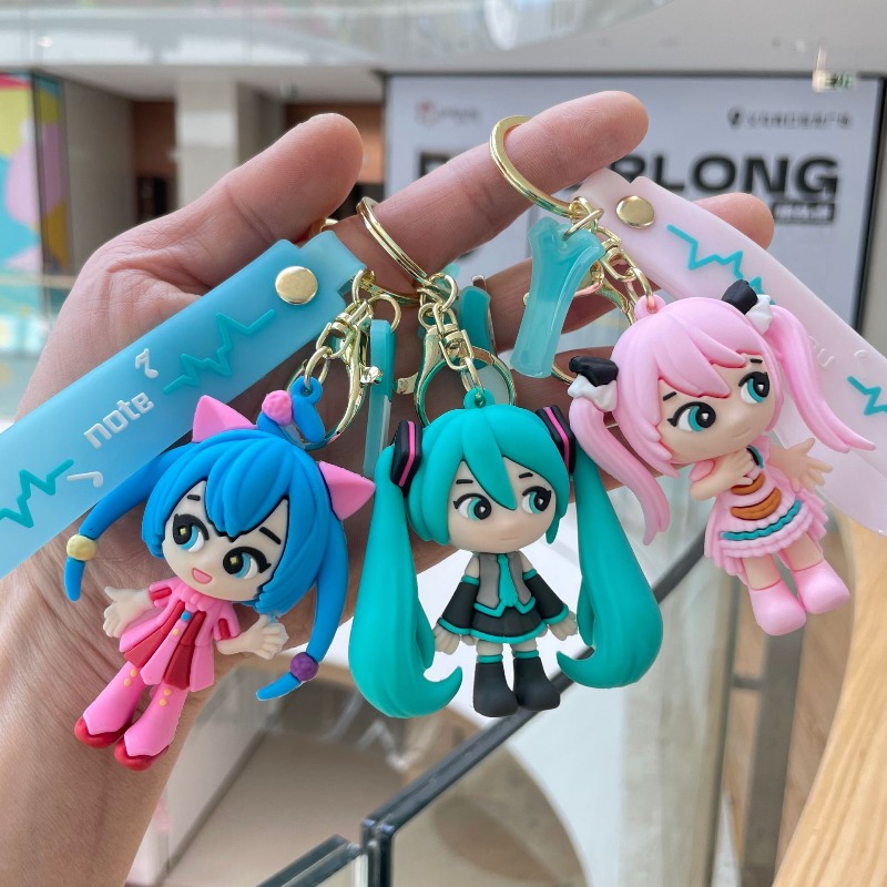 Hatsune Miku Keychain New Crea - Carabiner Keychain avis et prix