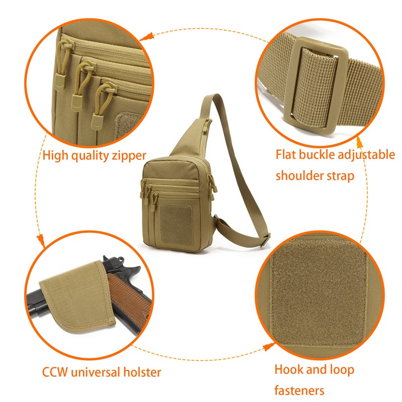 EDC 1000D Tactical Chest Bag P - Edc Carry Gun avis et prix