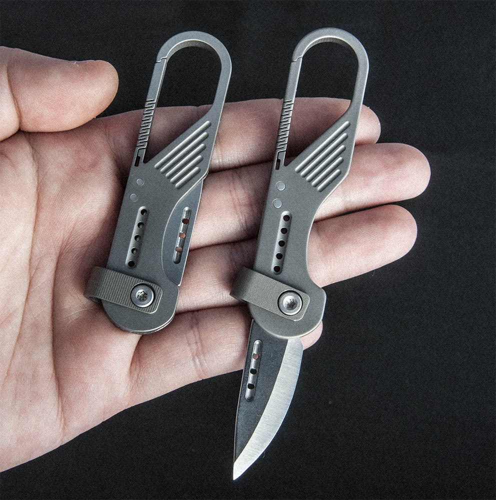 Titanium Alloy Keychain Mini F - Edc Carry Essentials avis et prix