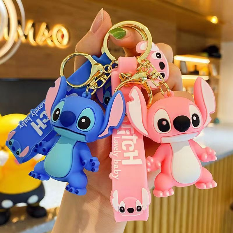 New Anime Stitch Toys Keychain - Carabiner Keychain avis et prix