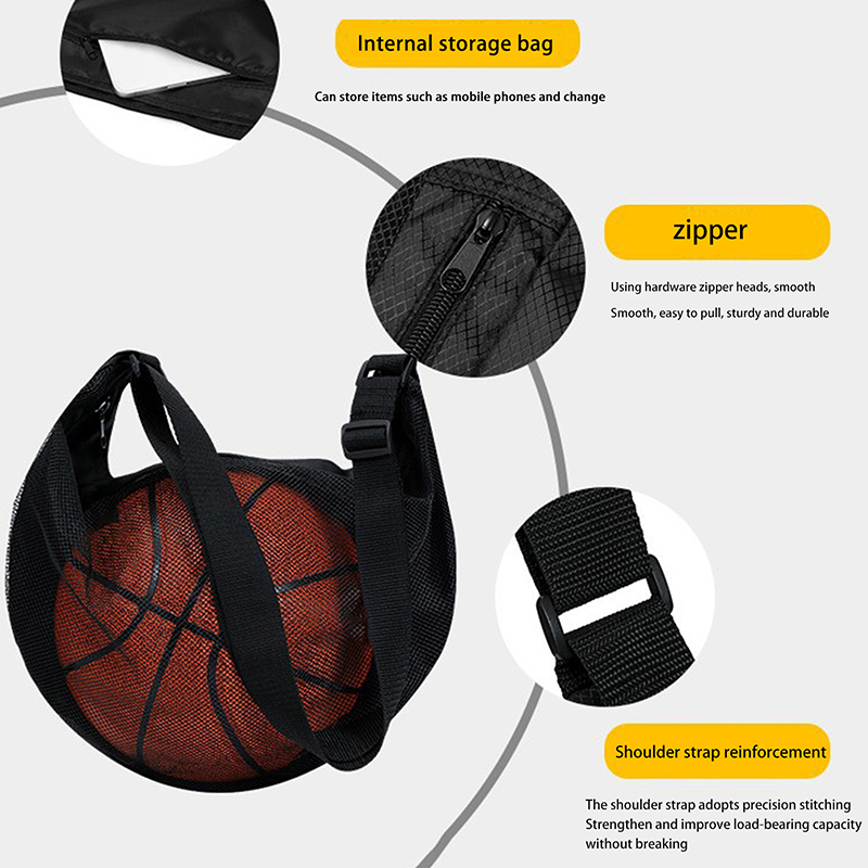 1PCS Single Ball Bag With Zipp - Edc Carry Bag avis et prix