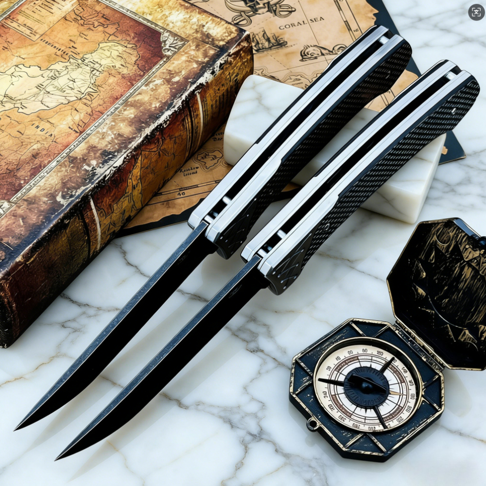 D2 Steel Folding Knife with Ca - Everyday Carry (Edc) Knife avis et prix