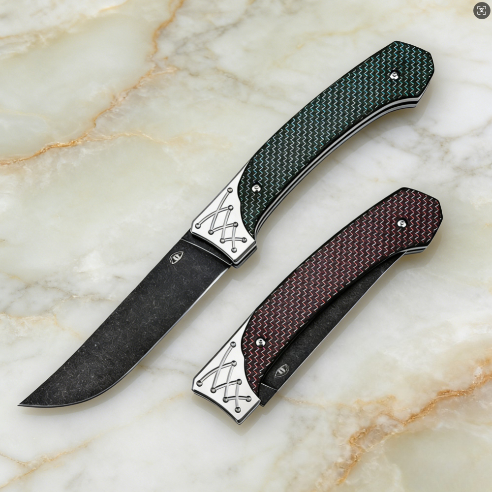D2 Steel Folding Knife with Ca - Everyday Carry (Edc) Knife avis et prix