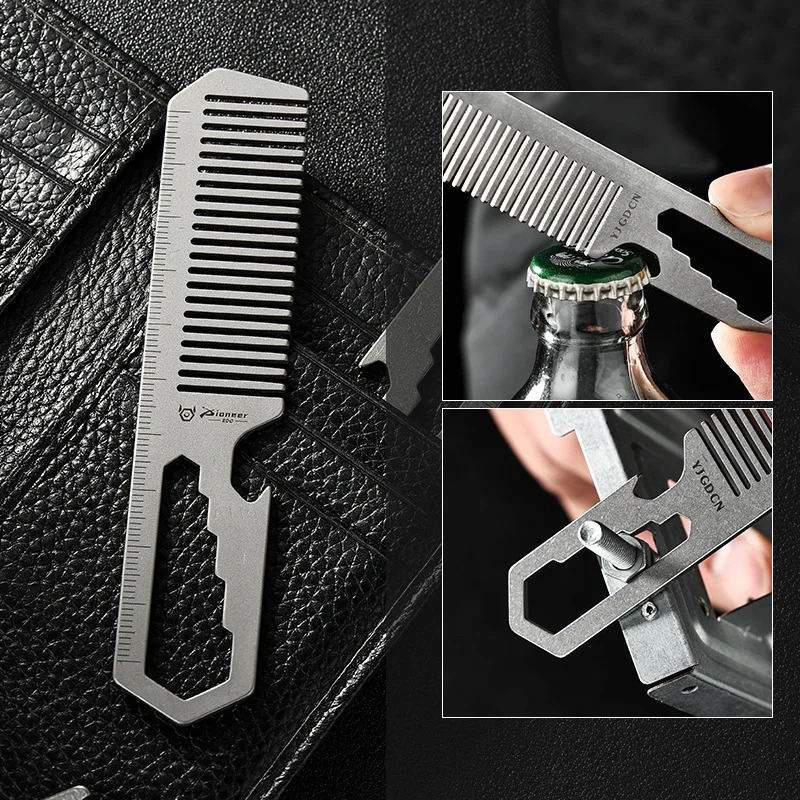 New Titanium Alloy Comb Multi  - Comb Pocket Titanium avis et prix