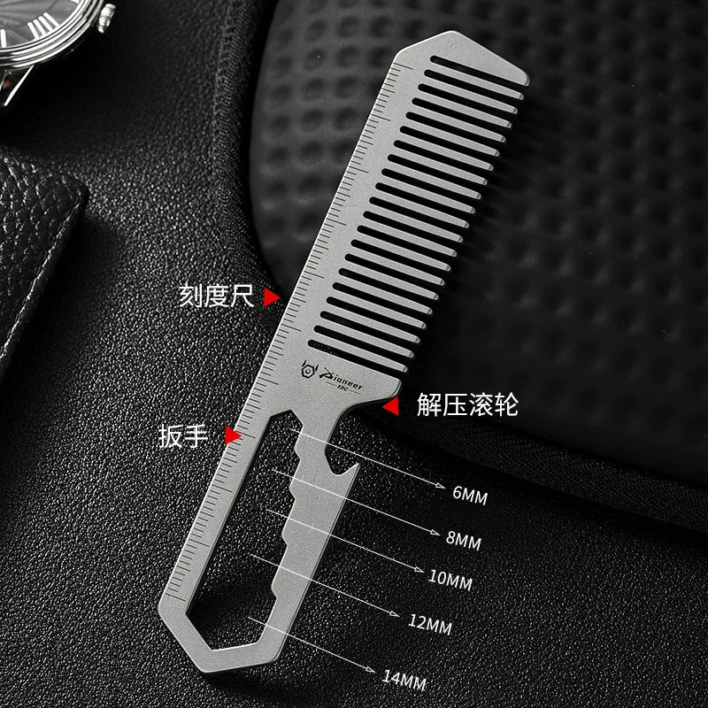 New Titanium Alloy Comb Multi  - Comb Pocket Titanium avis et prix