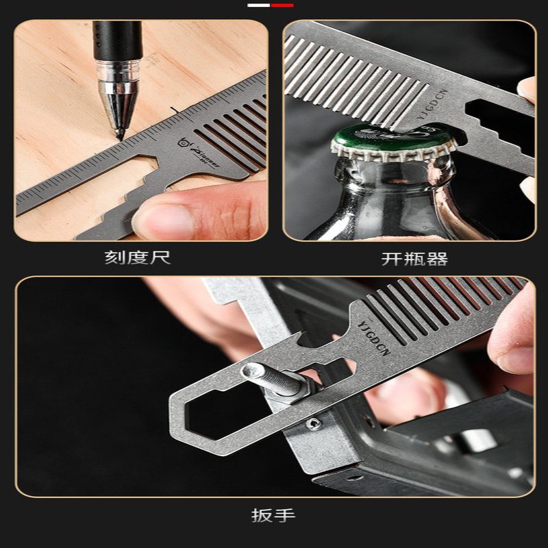 New Titanium Alloy Comb Multi  - Comb Pocket Titanium avis et prix