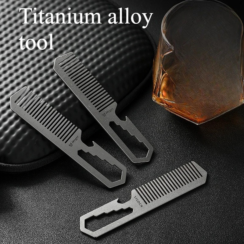 New Titanium Alloy Comb Multi  - Comb Pocket Titanium avis et prix